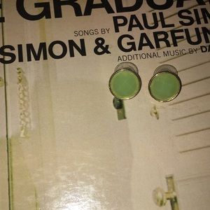 Apt. 9 Light Green Circle Earrings